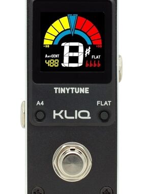 KLIQ Tinytune Chromatic Tuner Pedal For Guitar